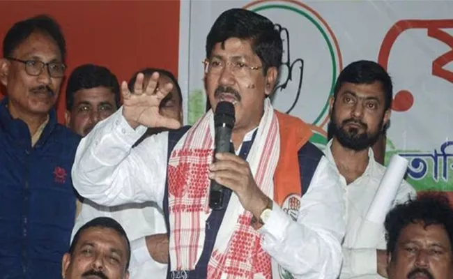 Assam BJP Muslim Leader Aminul Haque Laskar Joins Congress - Sakshi