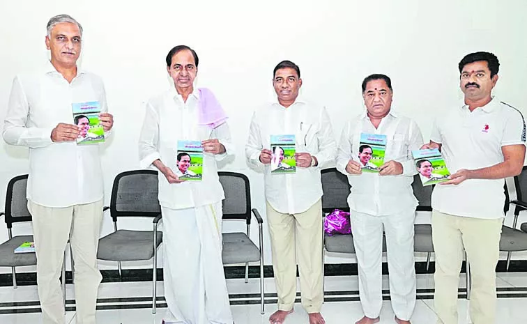 KCR LAUNCHES SON OF THE SOIL BOOK CALLS FOR RENEWED MOVEMENT IN TELANGANA