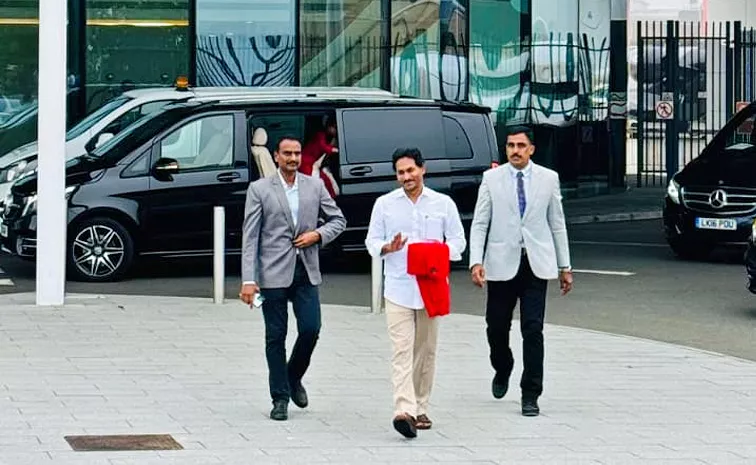 CM YS Jagan Mohan Reddy Landed In London