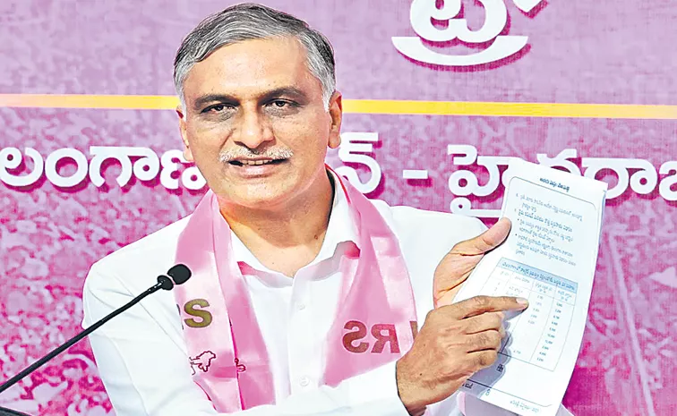 BRS Leader Harish Rao Comments On Congress Leaders