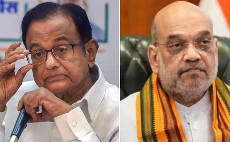 congress chidambaram says Amit Shah Hinted at PM over age remark Naveen Patnaik