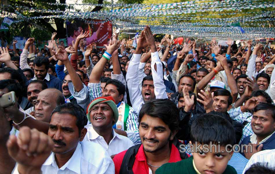 YSR Congress Chief YS Jagan Mohan Reddy stages anti Telangana protest in Delhi - Sakshi27