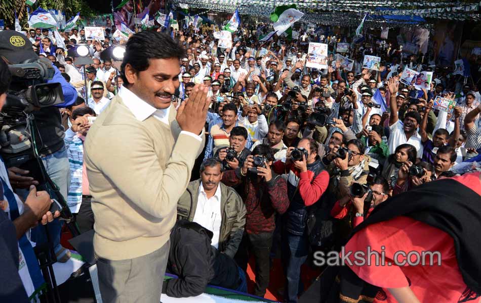YSR Congress Chief YS Jagan Mohan Reddy stages anti Telangana protest in Delhi - Sakshi33