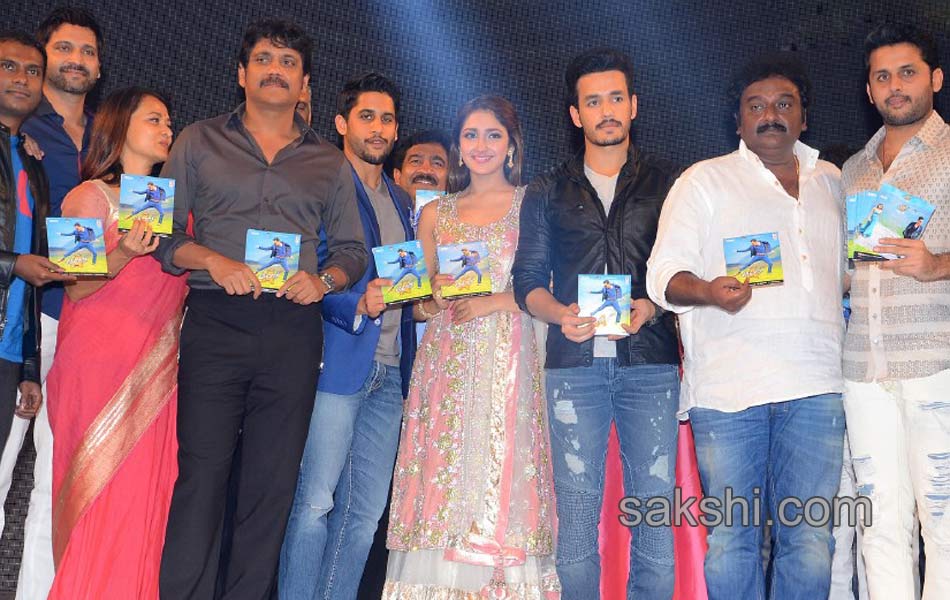 akhil audio release - Sakshi1