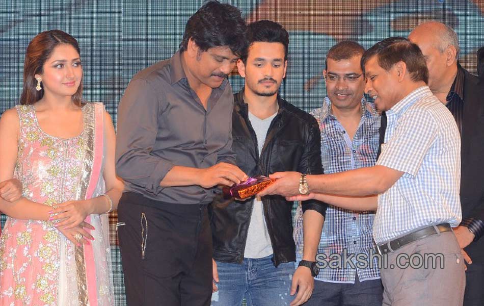akhil audio release - Sakshi2