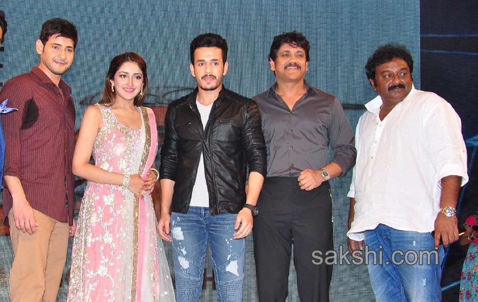 akhil audio release - Sakshi4