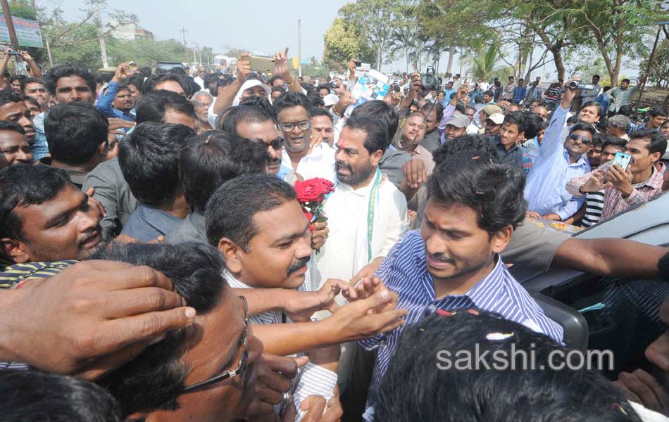 YS jagan mohan reddy tour in Srikakulam - Sakshi13