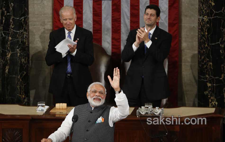 Indian Prime Minister Narendra Modis Address to US Congress - Sakshi16