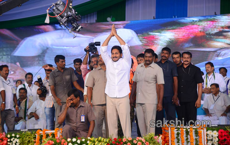 ysrcp plenary grand success in guntur - Sakshi14