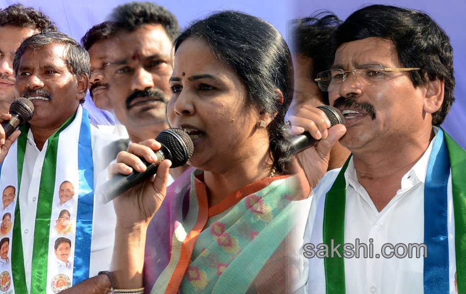 YSR Congress Chief YS Jagan Mohan Reddy stages anti Telangana protest in Delhi - Sakshi46