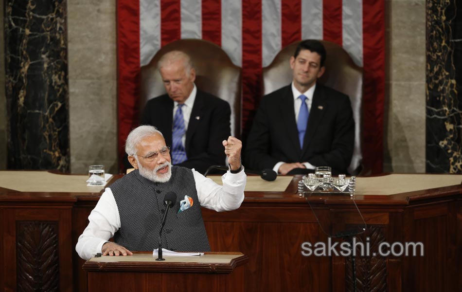 Indian Prime Minister Narendra Modis Address to US Congress - Sakshi1