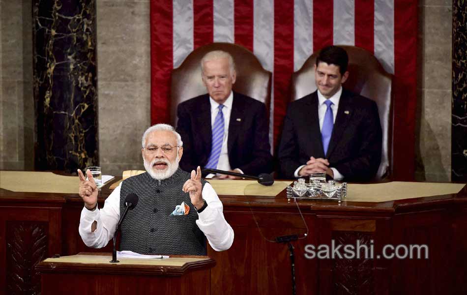 Indian Prime Minister Narendra Modis Address to US Congress - Sakshi20