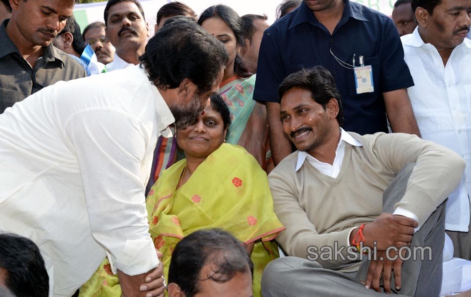 YSR Congress Chief YS Jagan Mohan Reddy stages anti Telangana protest in Delhi - Sakshi37