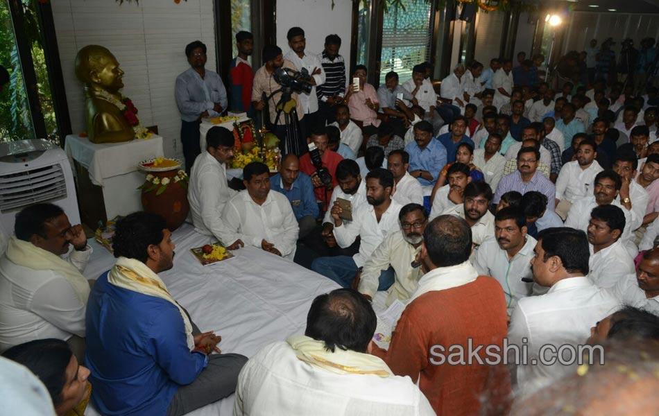 ugadi celebration in ysrcp office - Sakshi3