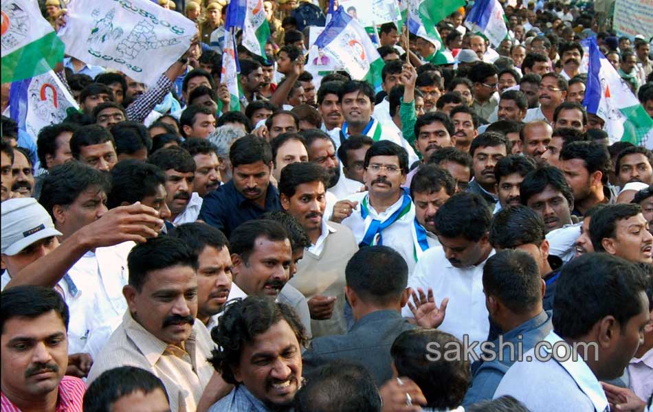 YSR Congress Chief YS Jagan Mohan Reddy stages anti Telangana protest in Delhi - Sakshi28