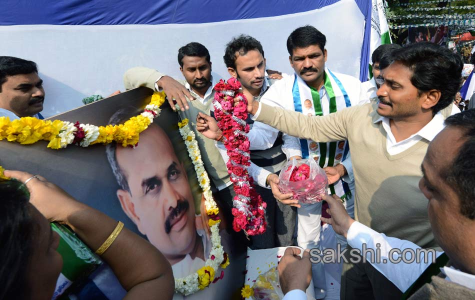YSR Congress Chief YS Jagan Mohan Reddy stages anti Telangana protest in Delhi - Sakshi35