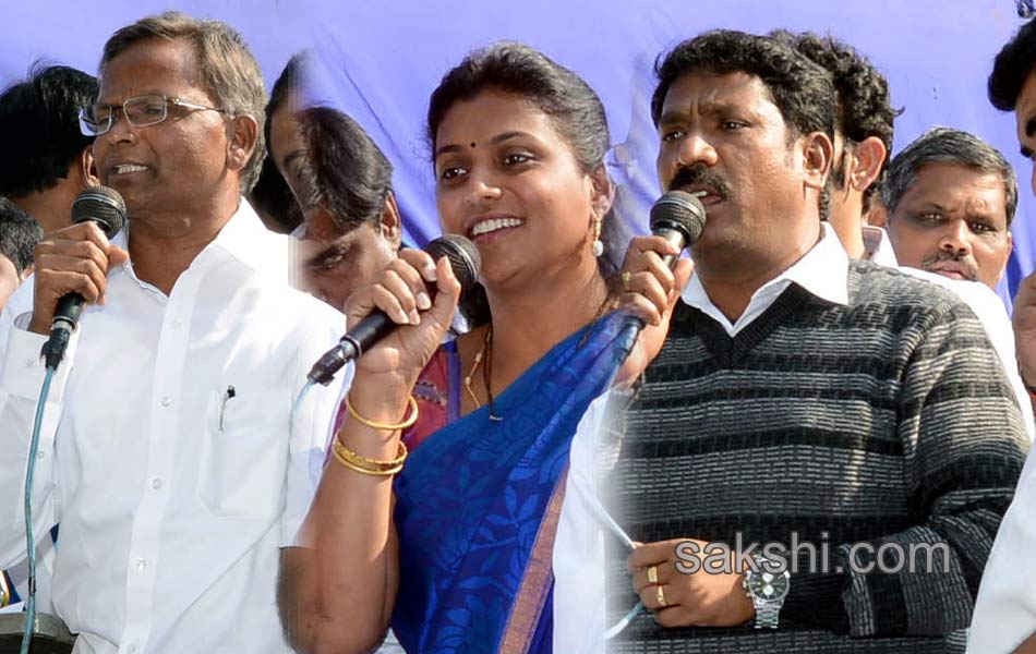 YSR Congress Chief YS Jagan Mohan Reddy stages anti Telangana protest in Delhi - Sakshi50
