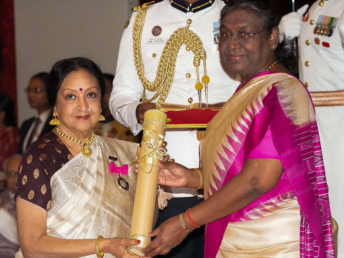 Padma Awards 2024 Ceremony at Rashtrapati Bhavan Photos - Sakshi
