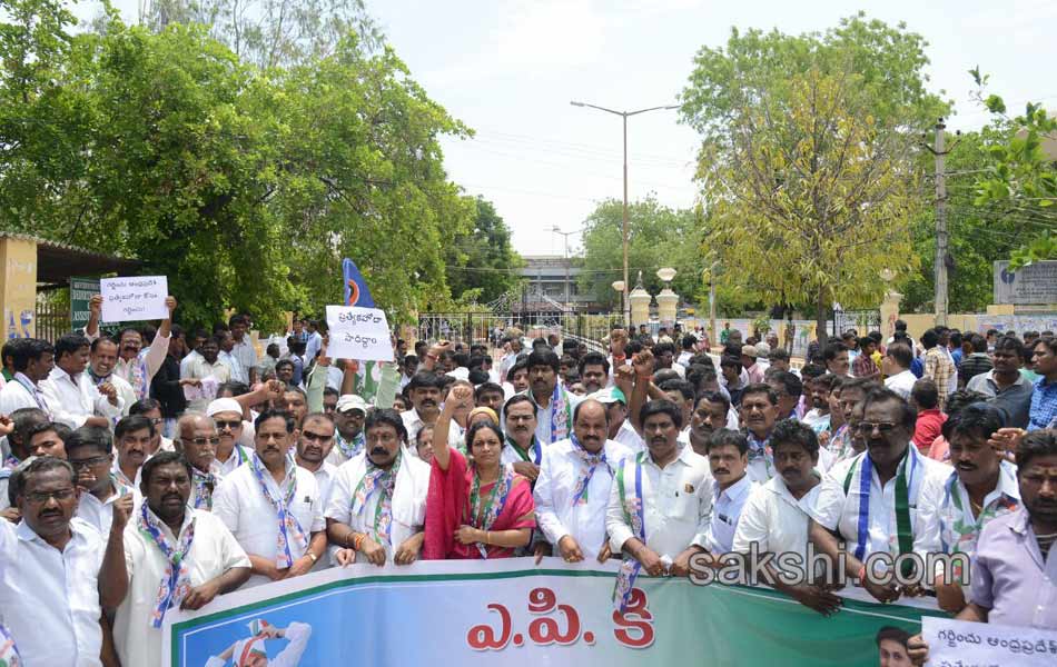 Ysrcp dharna to be continued ap state wide - Sakshi