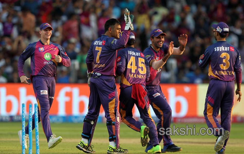 Rising Pune Supergiants won match with Royal Challengers Bangalore