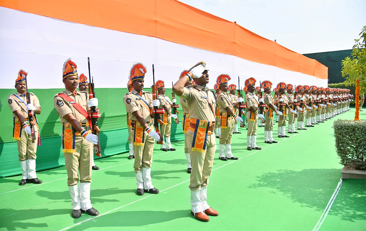 AP Formation Day 2023: CM Jagan Attend Celebrations - Sakshi