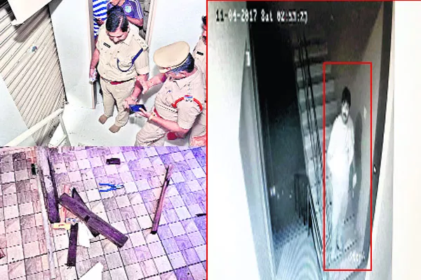 jewellery shops robbery attempt - Sakshi