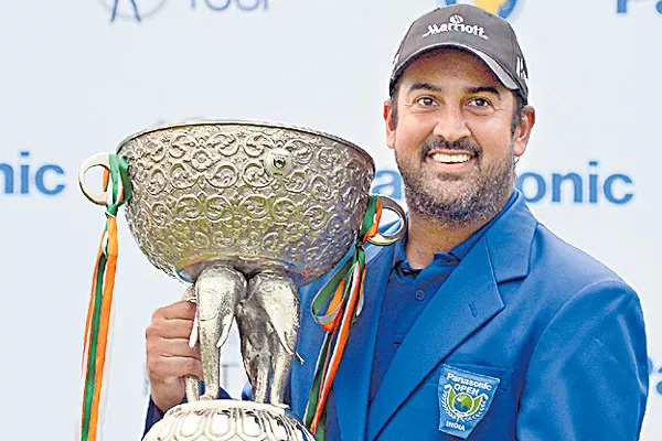 Shiv Kapur wins Panasonic Open by three strokes, bags first Asian Tour title in India - Sakshi