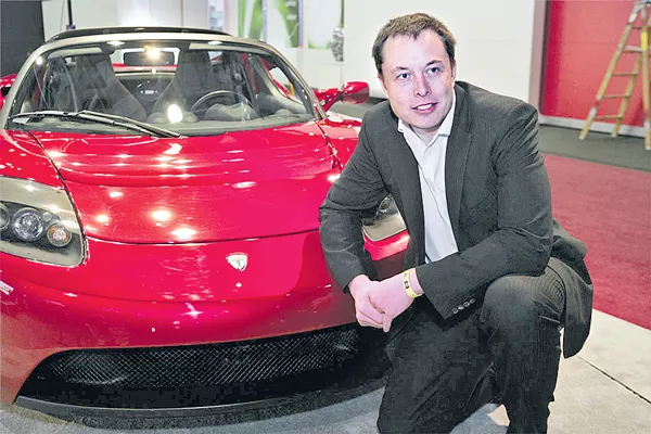 Elon Musk is putting his personal Tesla into Mars' orbit - Sakshi