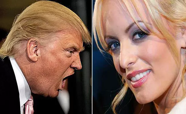 You Cant Imagine What is Trump : Stormy Daniels - Sakshi