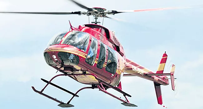 Helicopter Taxi Services Inaugurated in Bangalore - Sakshi