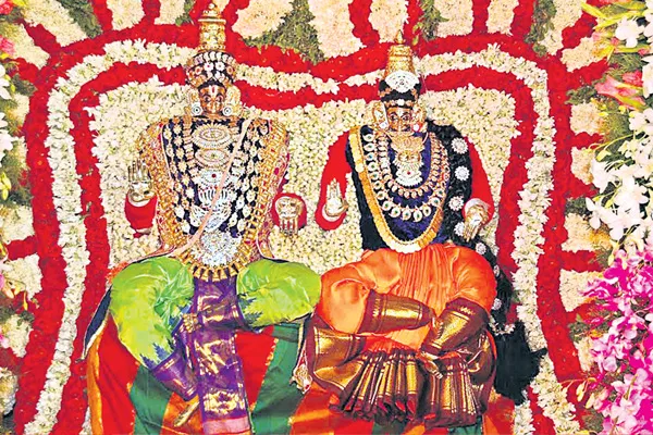 Annavaram satyannarayana marriage celebrations - Sakshi