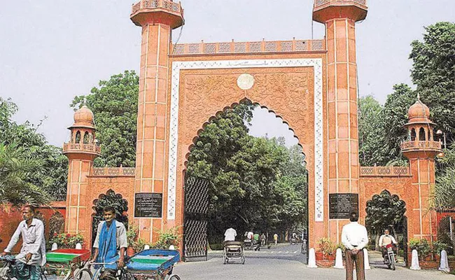 Aligarh Muslim University Muhammad Ali Jinnah Photo Issue - Sakshi