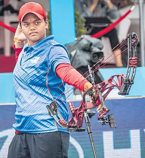 Jyothi Surekha Vennam brews a medal-storm - Sakshi