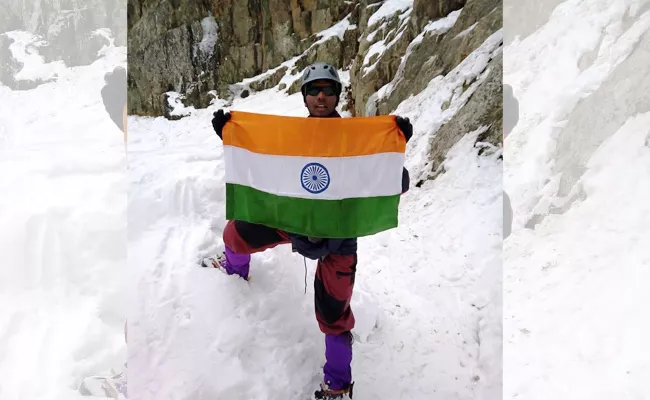 mount everest Climber Surya Prakash Special Story - Sakshi