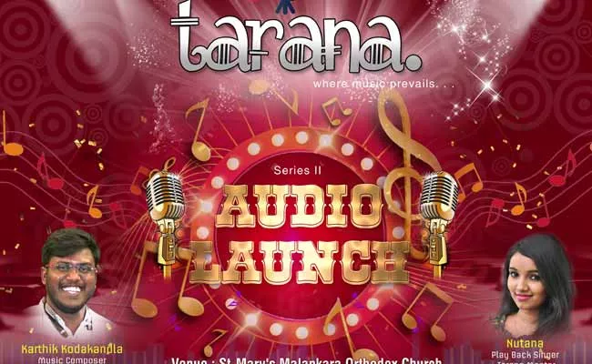 Tarana Series 2 Album Will Release In Dallas - Sakshi
