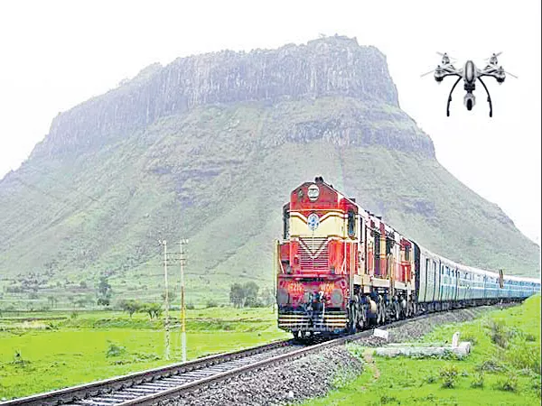 Drones Protection to Train Track - Sakshi