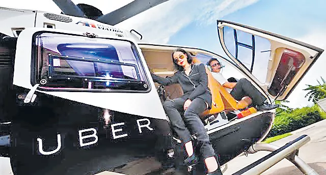 Uber Considering India For Its Aerial Taxi Service - Sakshi
