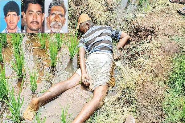 Four farmers were dead at the same day in the state - Sakshi