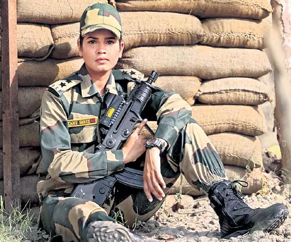 BSF Assistant Commandant Tanushree Pareek story - Sakshi