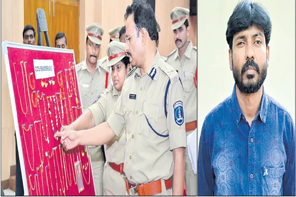 Dreaded inter-state thief arrested - Sakshi