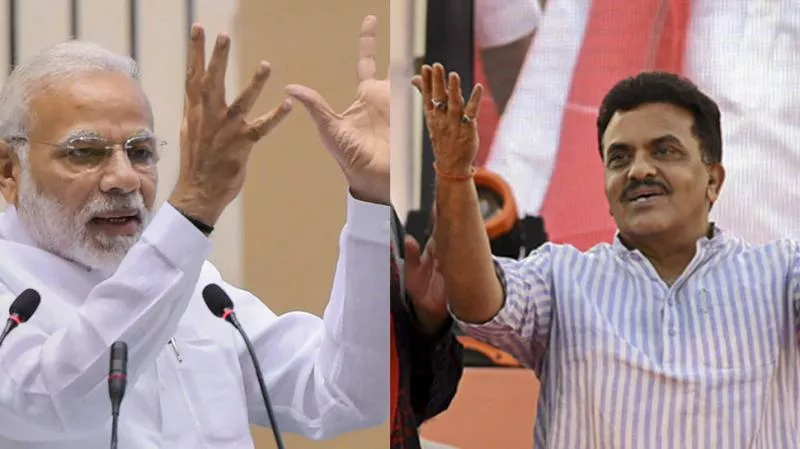 Congress Leader Sanjay Nirupam Says BJP Forcing Migrant Workers To Flee Gujarat - Sakshi