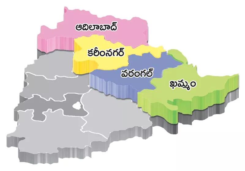 TRS, Congress special focus on North Telangana - Sakshi