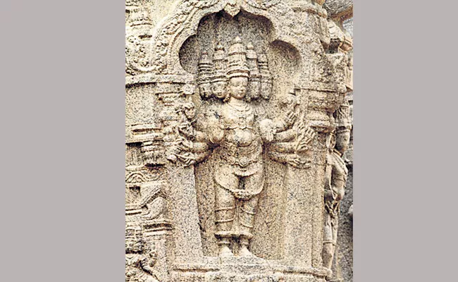 Even if the structure is visible, the creation of Vishwakarma is called - Sakshi