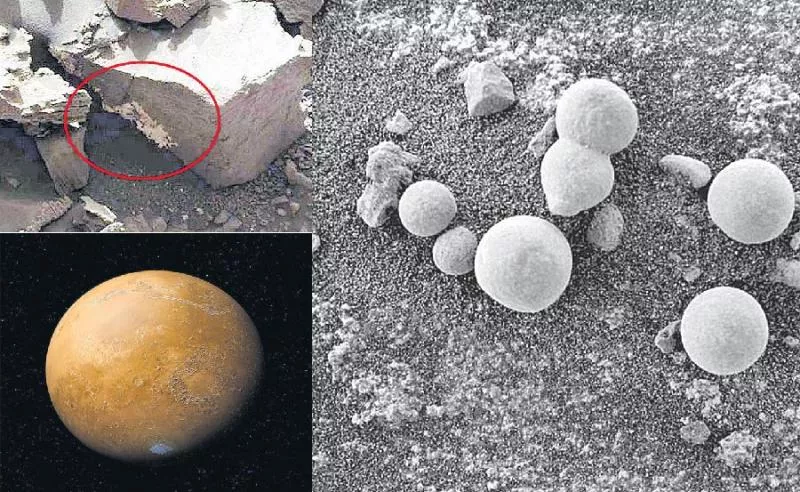Asteroids, hydrogen make great recipe for life on Mars - Sakshi