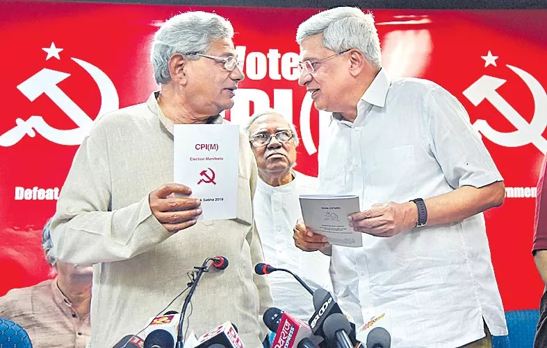 CPM Releases Manifesto for Elections 2019 - Sakshi