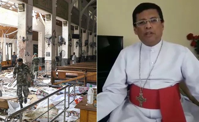 Bishop Of Colombo Releases Emotional Video On Sri Lanka Blasts - Sakshi