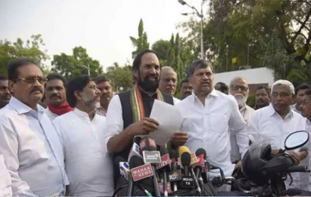 Opposition Parties In Telangana Met State Election Commission In Hyderabad - Sakshi