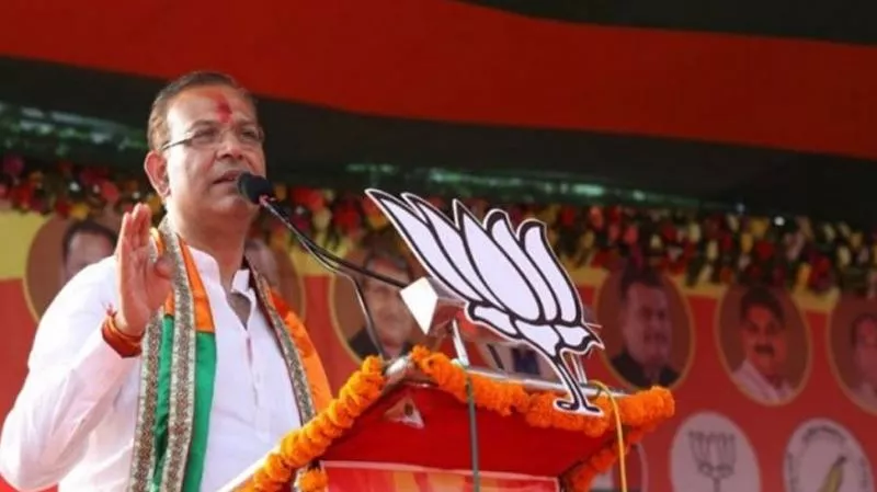 BJP leader Jayant Sinha refers to JeM chief as Masood Azhar Ji - Sakshi