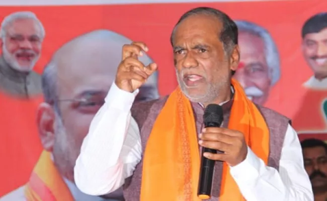 BJP Telangana President Laxman Fires On TRS In Bhongir - Sakshi