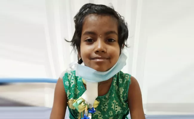 Child Dies Of Cancer In Srikakulam District - Sakshi